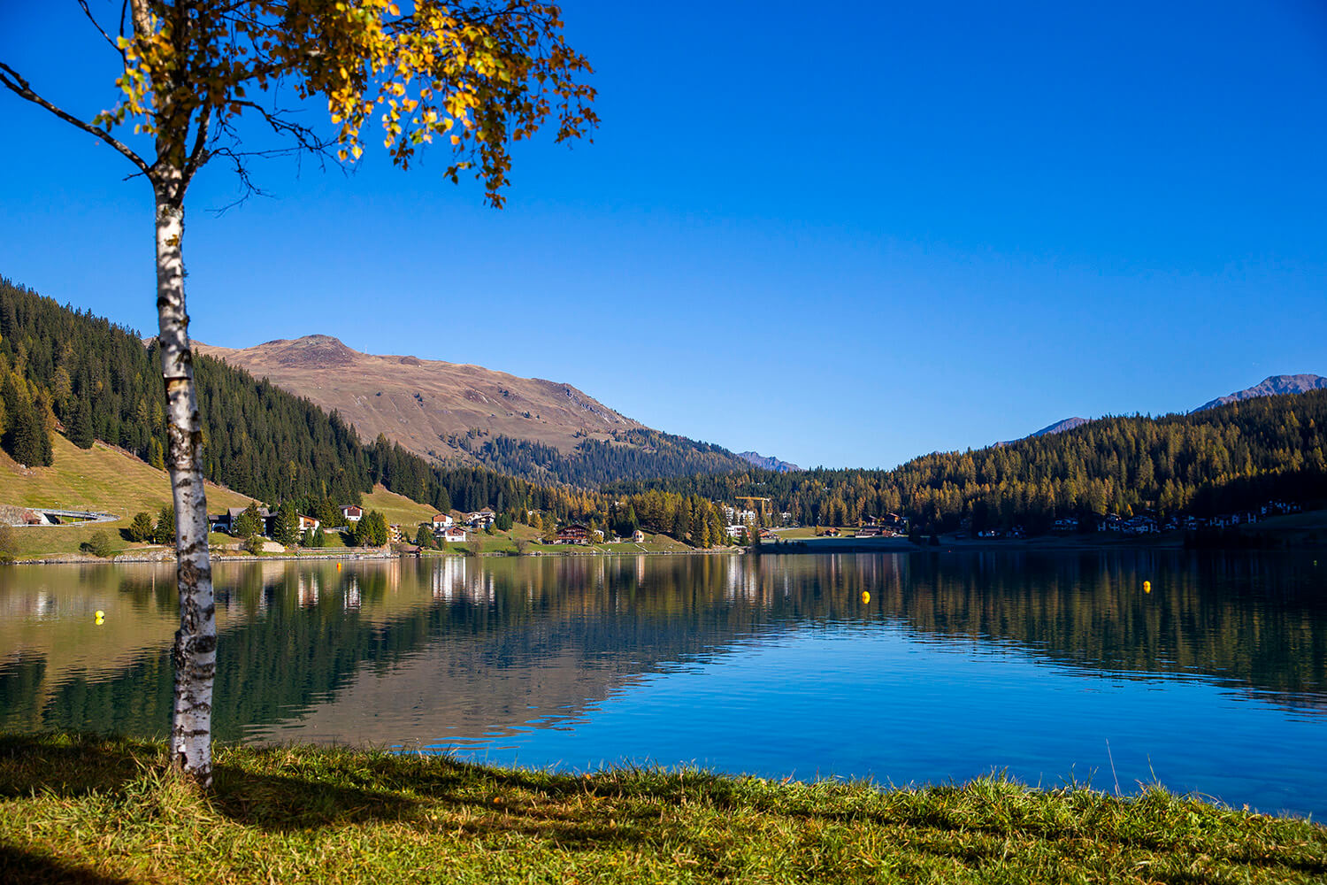 Der Davosersee des Bündner Energieversorgungsunternehmens Repower