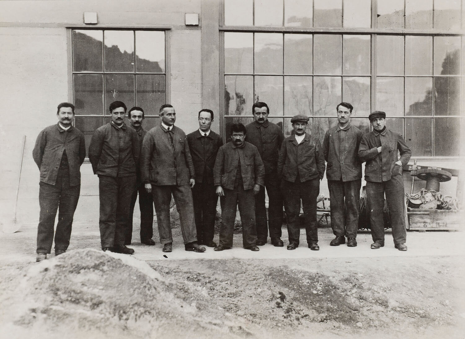 Personale della centrale di Campocologno 1928/29